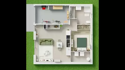 Maison neuve, 50 m²