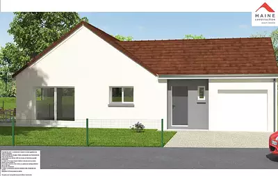 Maison neuve, 90 m²