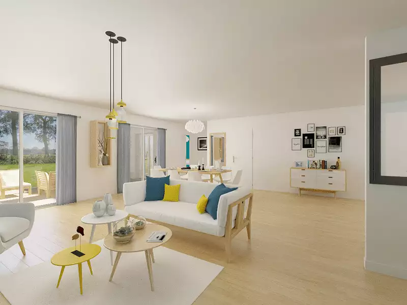 Maison neuve, 124 m² - Villebougis (89150)