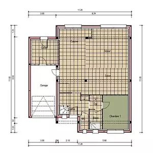 Maison neuve, 142 m²