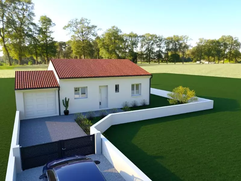 Maison neuve, 73 m² - Bassan (34290)