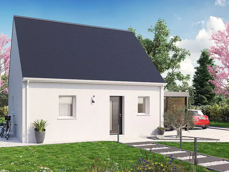 Maison neuve, 49 m² - Argentré-du-Plessis (35370)