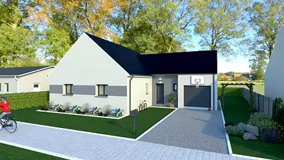 Maison neuve, 90 m²