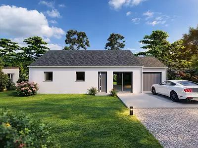 Maison neuve, 61 m²