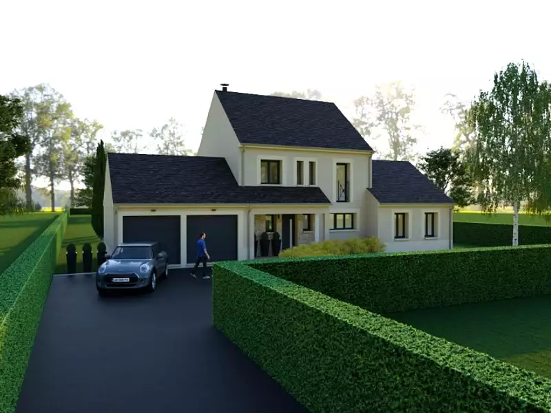 Maison neuve, 140 m² - Villecerf (77250)