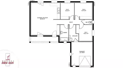 Maison neuve, 80 m²