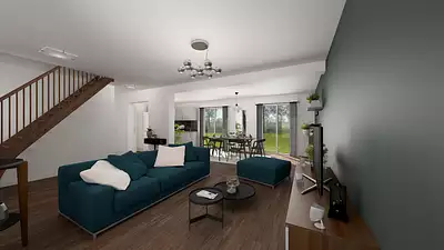 Maison neuve, 123,87 m²