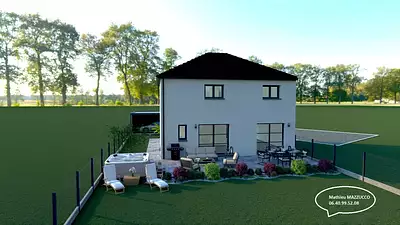 Maison neuve, 120 m²