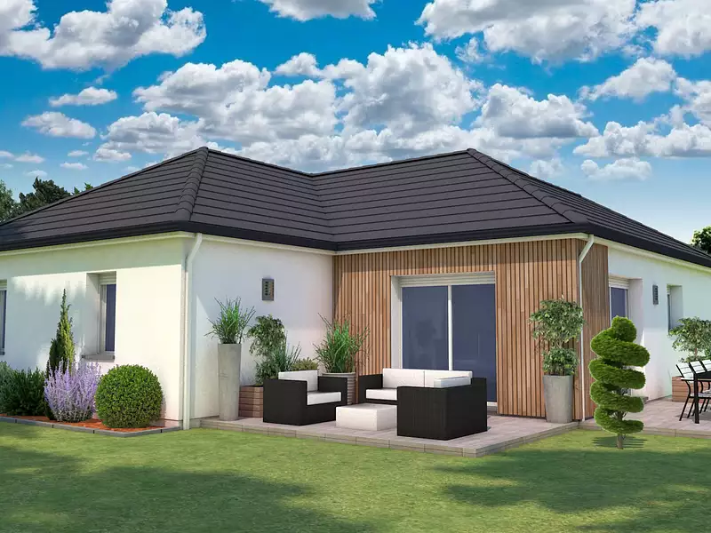 Maison neuve, 90 m² - Morlaàs (64160)