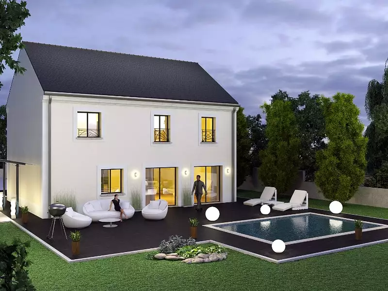 Maison neuve, 160 m² - Breuillet (91650)