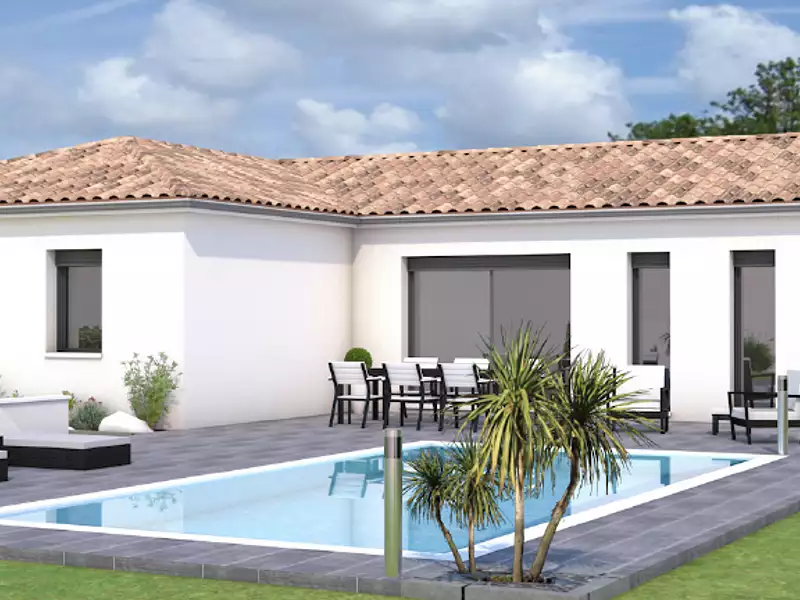 Maison neuve, 103 m² - Médis (17600)