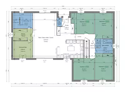 Maison neuve, 130 m²