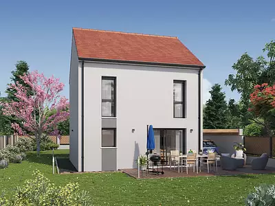 Maison neuve, 76 m²