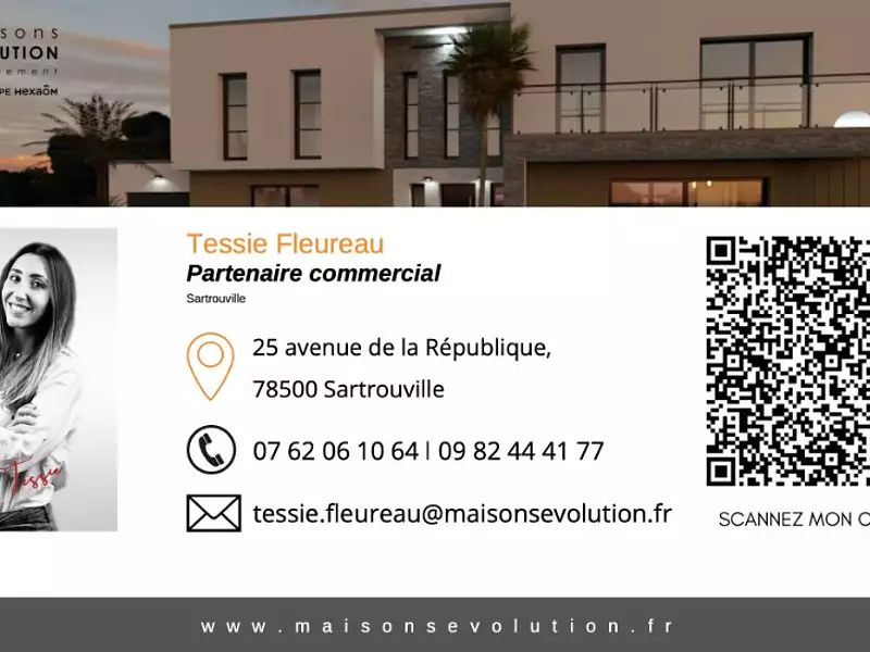 Maison neuve, 130 m² - Saint-Leu-la-Forêt (95320)