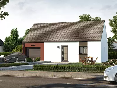 Maison neuve, 59 m²