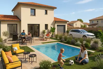 Maison neuve, 107 m²