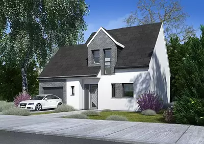 Maison neuve, 88,88 m²