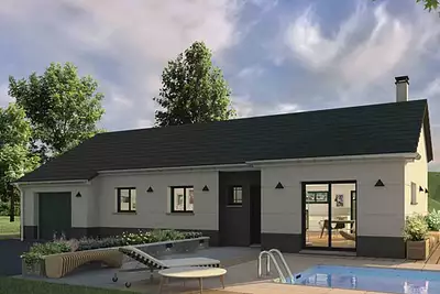 Maison neuve, 106 m²