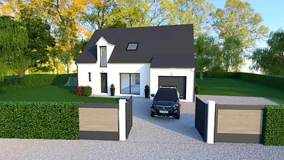 Maison neuve, 90 m²