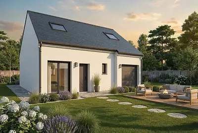 Maison neuve, 88 m²