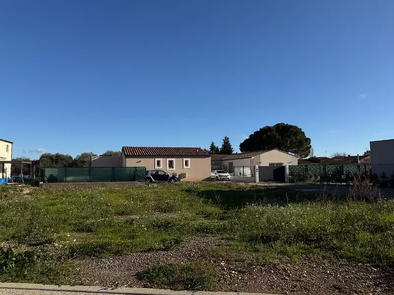 Terrain à bâtir, 447 m² - Lézignan-la-Cèbe (34120)