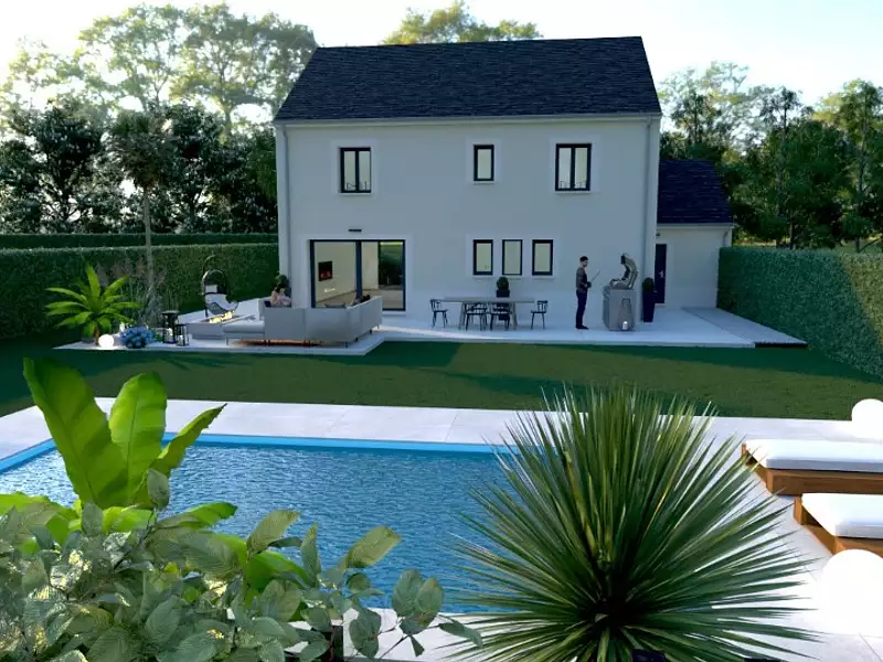 Maison neuve, 136 m² - Villejust (91140)