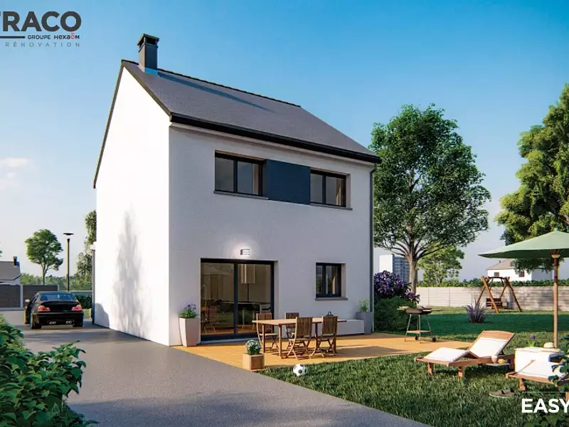 Maison neuve, 88 m² - Fontenay-Mauvoisin (78200)