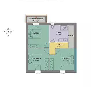 Maison neuve, 81 m²