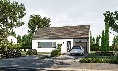 Maison neuve, 70 m²