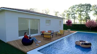 Maison neuve, 71 m²