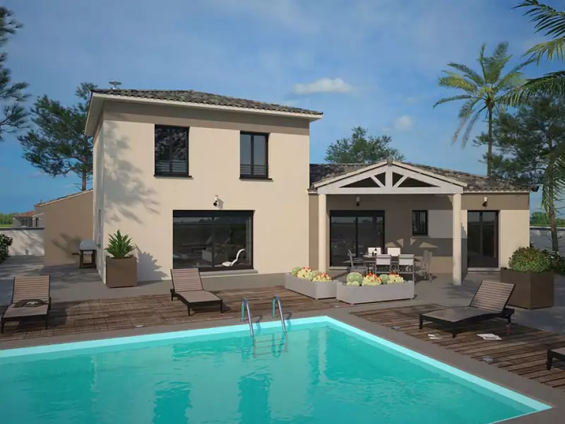 Maison neuve, 100 m² - Saint-Drézéry (34160)