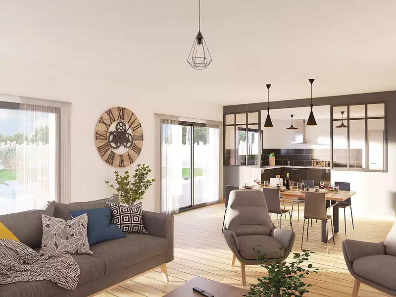Maison neuve, 151 m² - Le Teich (33470)
