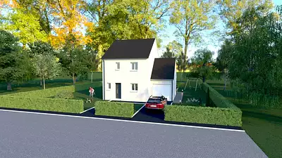 Maison neuve, 90 m²