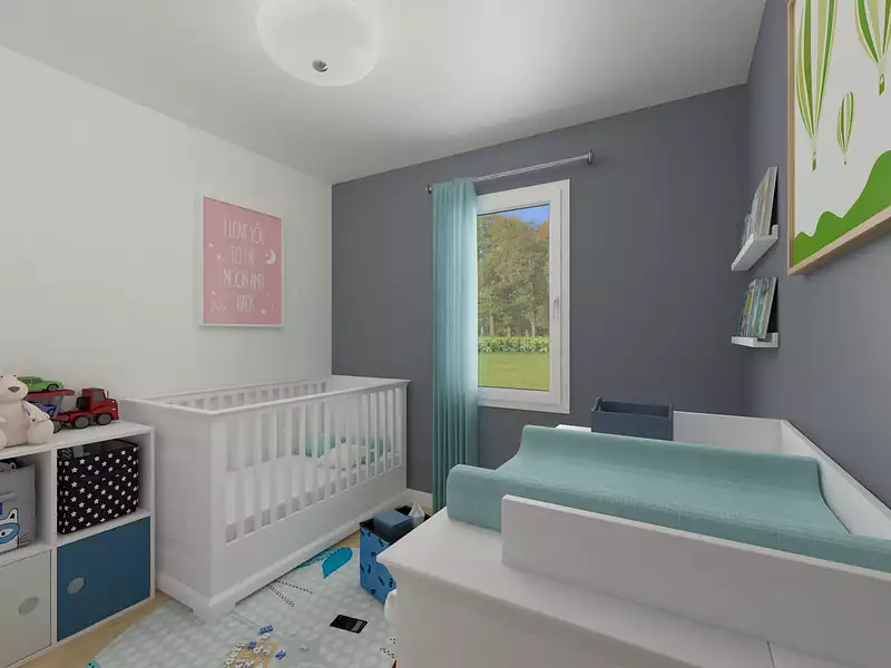 Maison neuve, 82 m² - Domloup (35410)