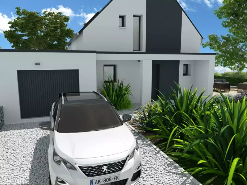 Maison neuve, 131 m² - Riantec (56670)
