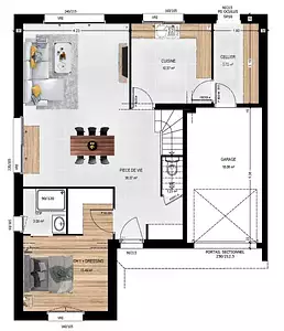 Maison neuve, 119 m²