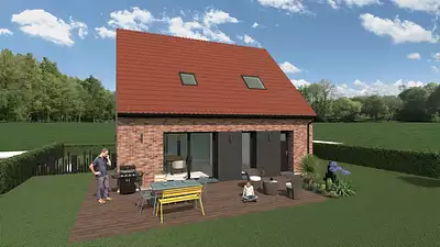 Maison neuve, 90 m²