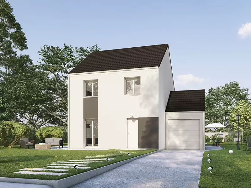 Maison neuve, 93 m² - Les Mureaux (78130)