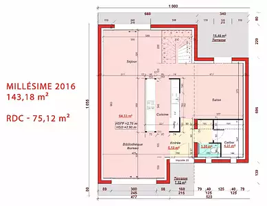 Maison neuve, 143 m²