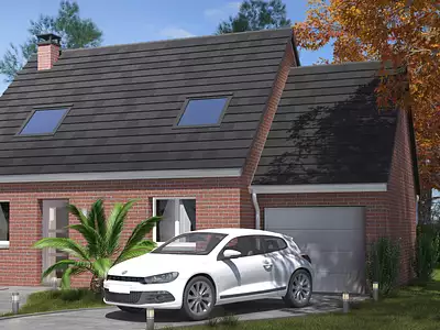 Maison neuve, 83,01 m²