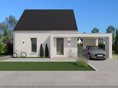 Maison neuve, 50 m²