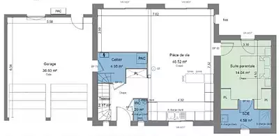 Maison neuve, 120 m²