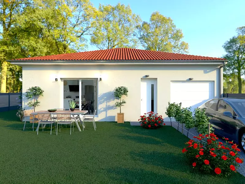 Maison neuve, 86 m² - Briord (01470)