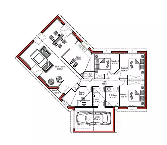 Maison neuve, 132 m²