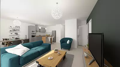 Maison neuve, 66 m²