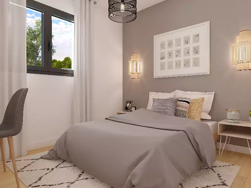 Maison neuve, 81 m² - Saint-Aubin-Routot (76430)