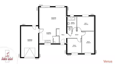 Maison neuve, 119 m²