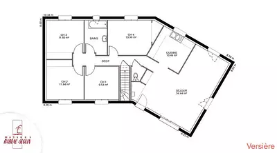 Maison neuve, 92 m²