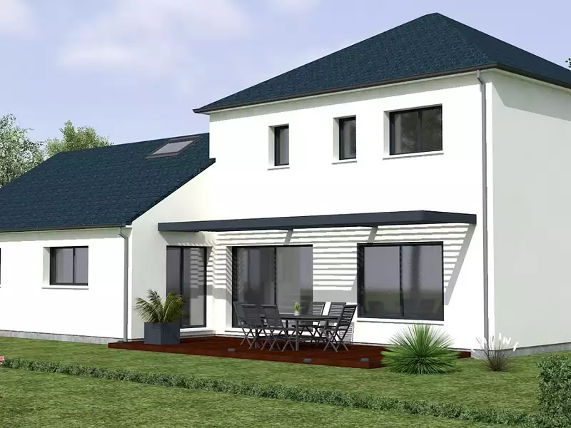 Maison neuve, 154,57 m² - Saint-Julien-de-Concelles (44450)