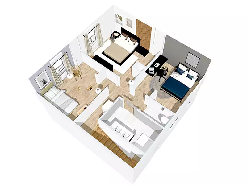 Maison neuve, 90 m² - Bergerac (24100)